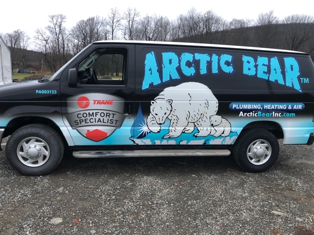 Arctic Bear service van